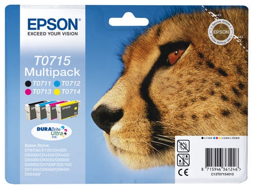 Epson T0715 Original 4er-Set Multipack