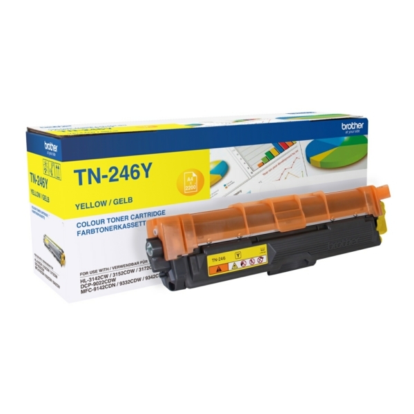 Brother TN-246Y Toner Gelb