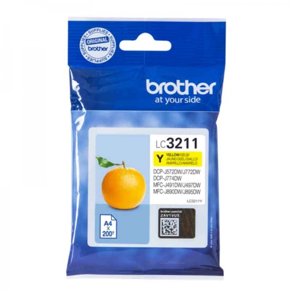 Brother Tinte LC-3211Y Yellow