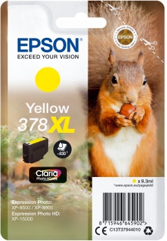 Epson 378XL Tinte Yellow