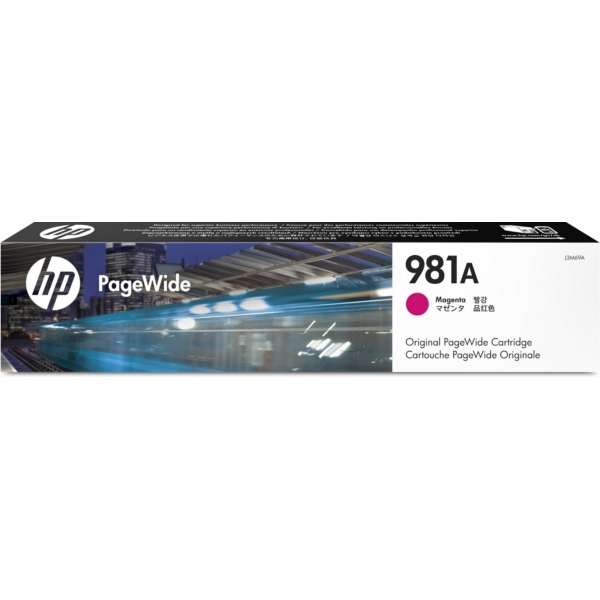 Original HP J3M69A / 981A Tinte Magenta