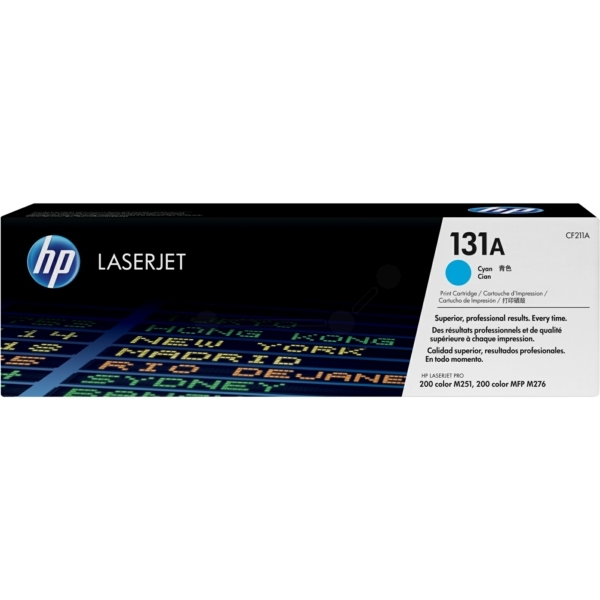 Original HP CF211A / 131A Toner Cyan