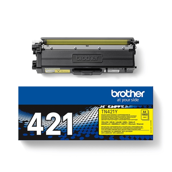 Original Brother TN-421Y Toner Gelb