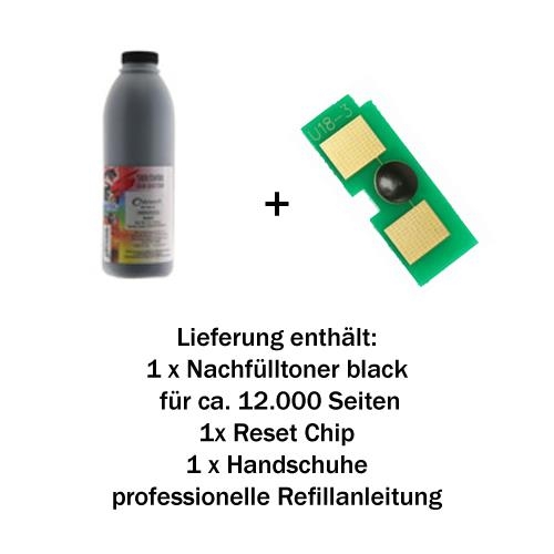 Nachfülltoner Refill-Set für HP® LaserJet® 2410 2420 2430 Q6511X