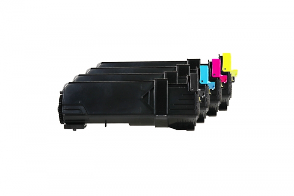 Toner-Spar-Set für Xerox Phaser 6125 alle 4 Farben