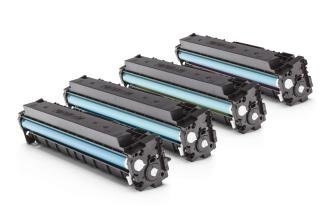 Kompatibel zu HP CF410X / 410X Toner Sparset Schwarz, Cyan, Magenta, Gelb