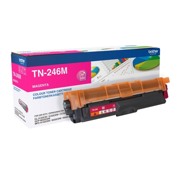 Brother TN-246M Toner Magenta