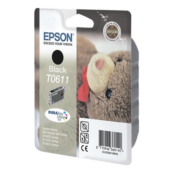 Epson T0611 Original Schwarz