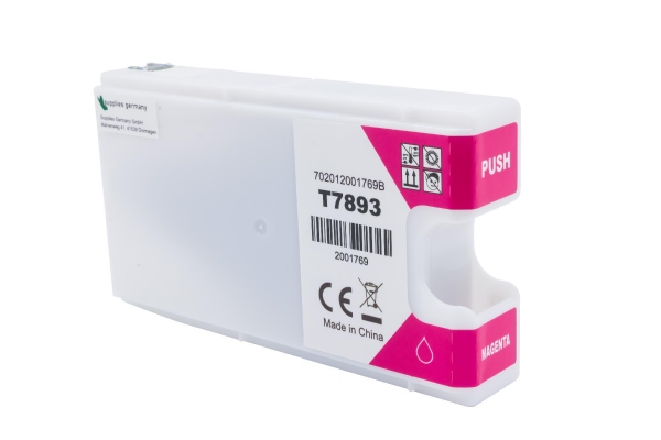 Alternativ zu Epson C13T78934010 / T7893 Tinte Magenta XXL