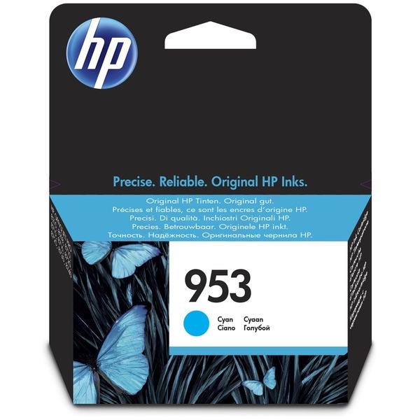 Original HP F6U12AE / 953 Tinte Cyan