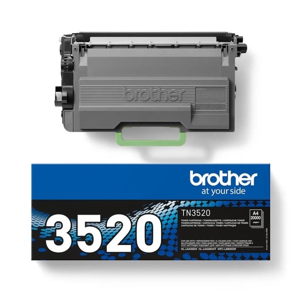 TN-3520 Black Original Brother Toner