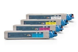 Toner Sparset für OKI C3300 alle Farben