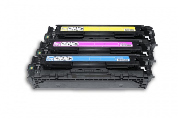 Alternativ zu HP CF371AM / 128A Toner Spar-Set (Cyan, Magenta, Gelb)