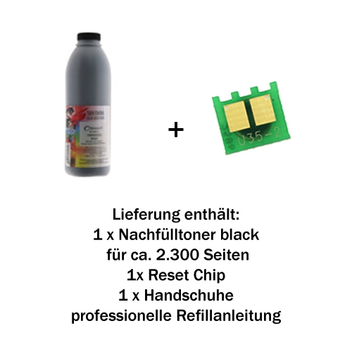 Refill-Set für HP LaserJet P2030, 2035, 2050 / CE505A