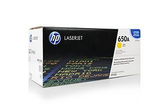 Original HP CE272A / 650A Toner Gelb