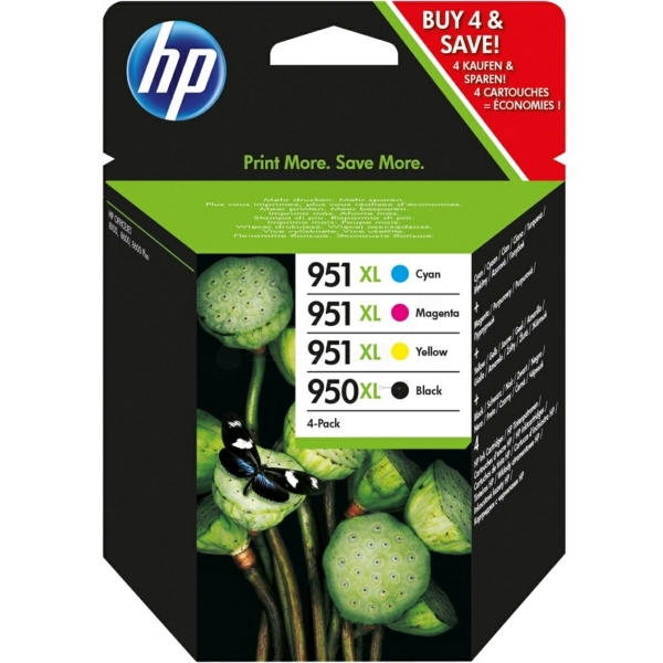 HP 950XL - 951XL Spar-Pack Original Tinte