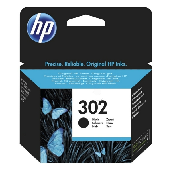 HP 302 Black Original