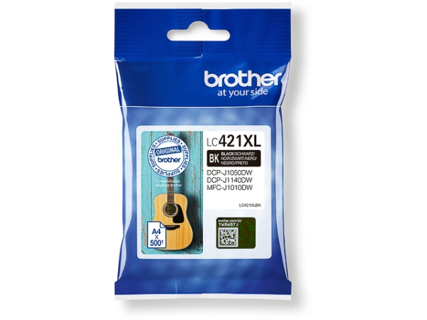 Brother Tinte LC-421 XL Schwarz