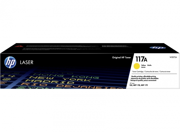 HP 117A Gelb Original Laser Tonerkartusche