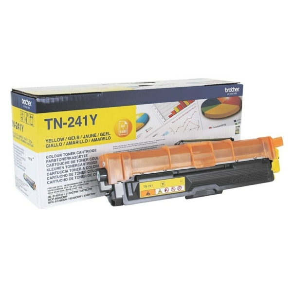 Brother TN-241Y Toner Yellow