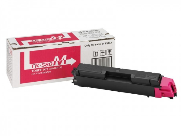 Original Kyocera 1T02KTBNL0 / TK-580M Toner Magenta