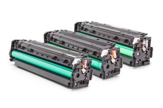 Alternativ zu HP CF440AM / 312A Toner Spar-Set (Cyan, Magenta, Gelb)