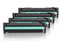 Alternativ zu HP CF540A / 203A Toner Spar-Set (Schwarz, Cyan, Magenta, Gelb)