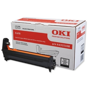 OKI 44315108 C610 Bildtrommel Schwarz