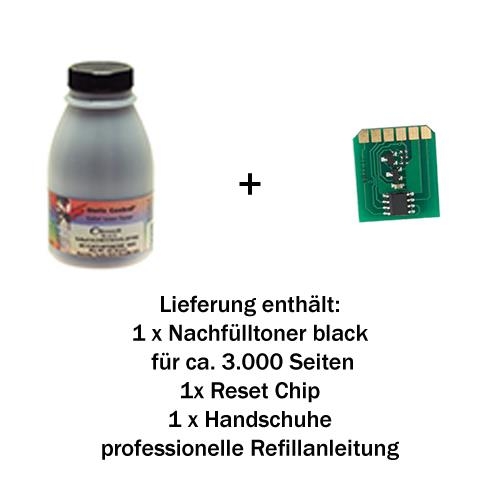 Refill-Set OKI B4400 / B4600 Schwarz