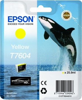 Epson T7604 Yellow