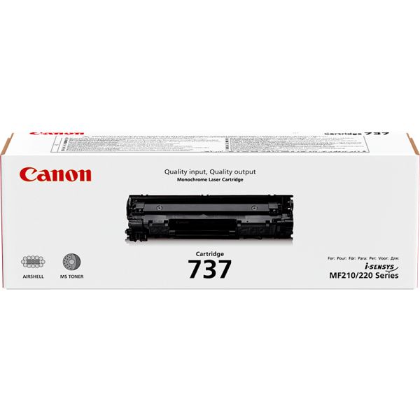 Canon 737 Toner Schwarz