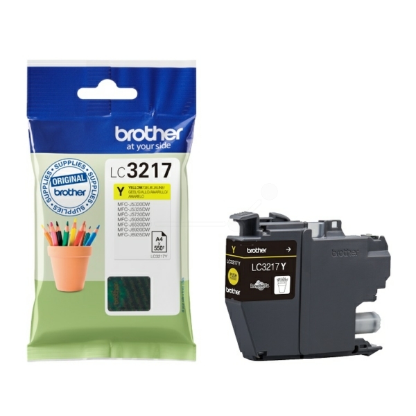 Brother Tinte LC-3217Y Gelb