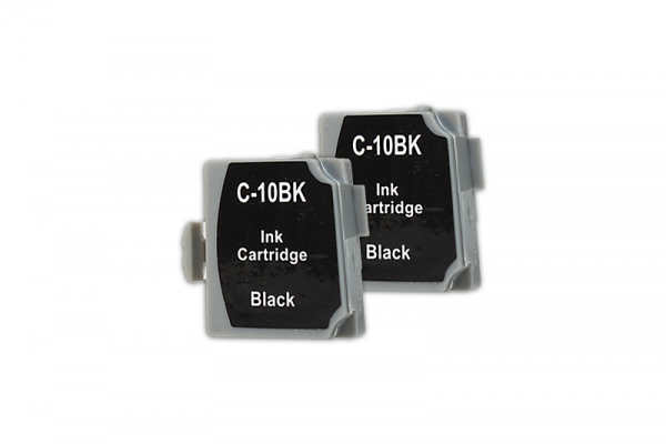 Kompatible Tinte für Canon BCI-10BK (2er Pack)