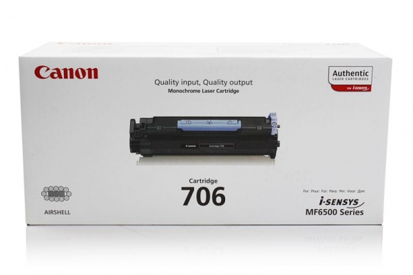 Original Canon 0264B002 / 706 Toner Black