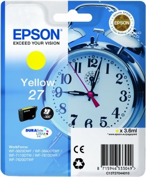 Epson 27 Gelb 3,6ml