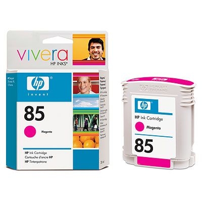 Original Tintenpatrone HP 85 C9426A magenta 28ml