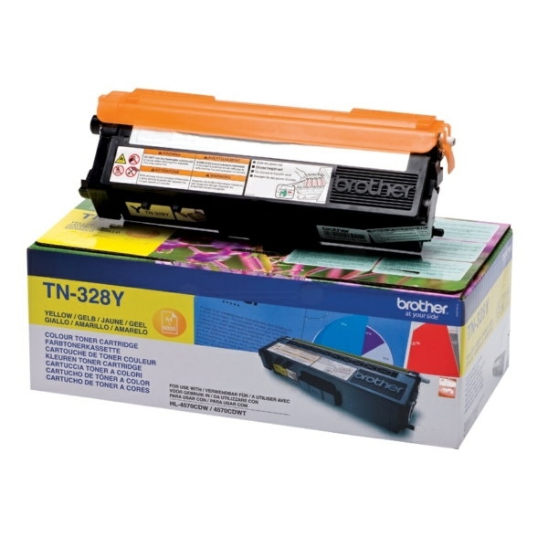 Brother TN-328Y Toner Yellow