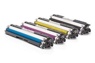 Alternativ zu HP CF350A - CF353A / 130A Toner Spar-Set (Schwarz, Cyan, Magenta, Gelb)