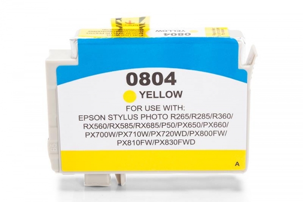 Tintenpatrone für Epson T0804 yellow