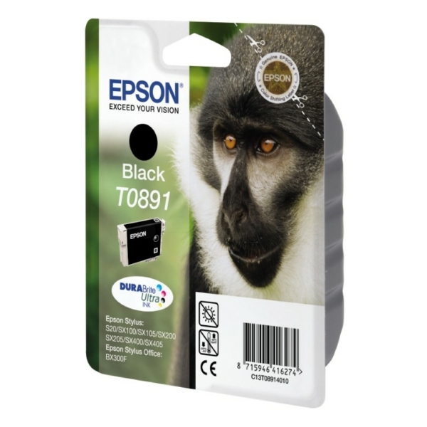 Tintenpatrone Epson T0891 schwarz