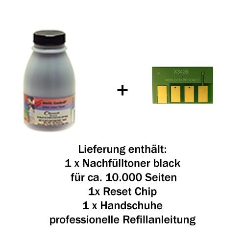 Nachfülltoner Refill Set für Xerox Phaser 3435 schwarz 10.000 Seiten