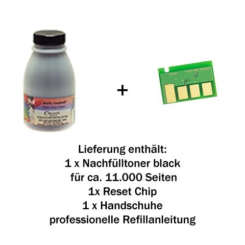 Nachfülltoner Refill Set für Xerox WorkCentre 3550 schwarz 11.000 Seiten