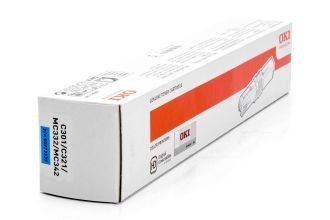 Original OKI 44973535 / C301 Toner Cyan