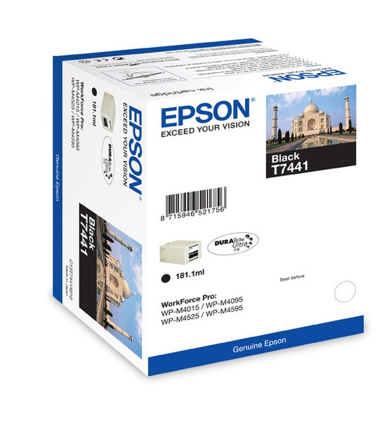 Tintenpatrone Epson T7441 schwarz 10.000 Seiten