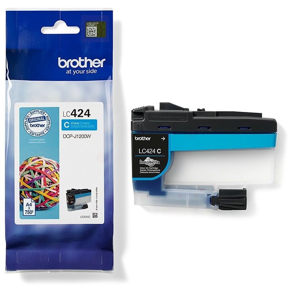 Brother Tinte LC-424C Cyan